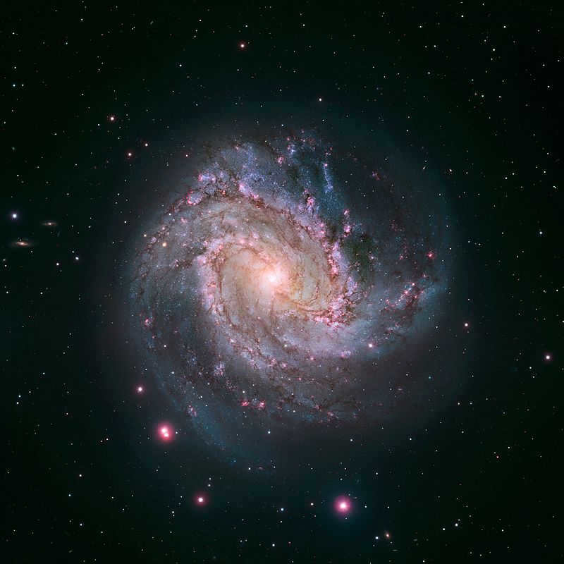 Spiral galaxy M83.