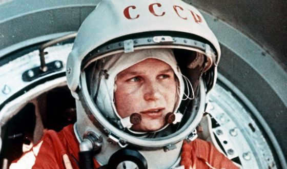 First woman in space
