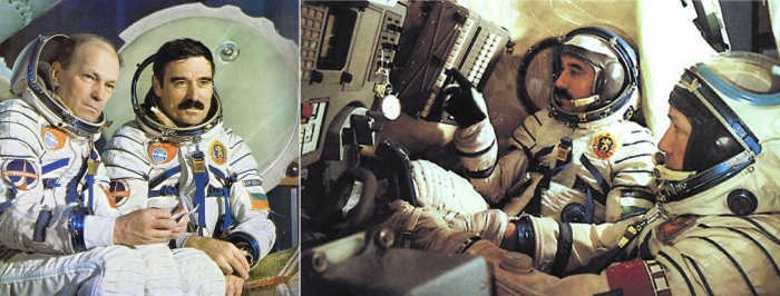 To fly into space, he had to change his surname a bit.