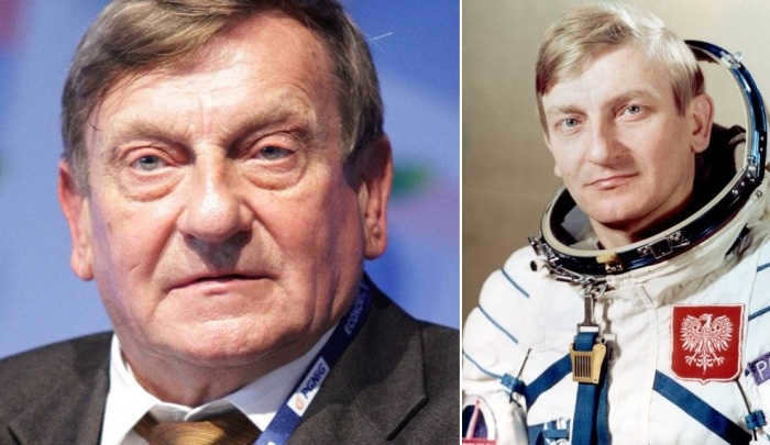 A cosmonaut from Poland also had to change his surname.