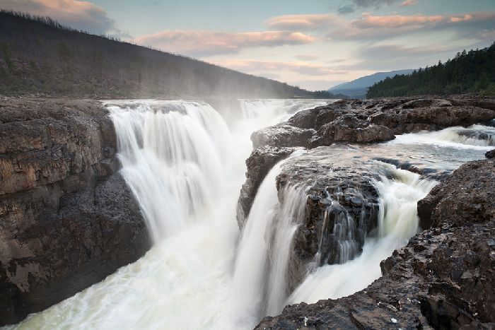Waterfalls of the Putorana Plateau