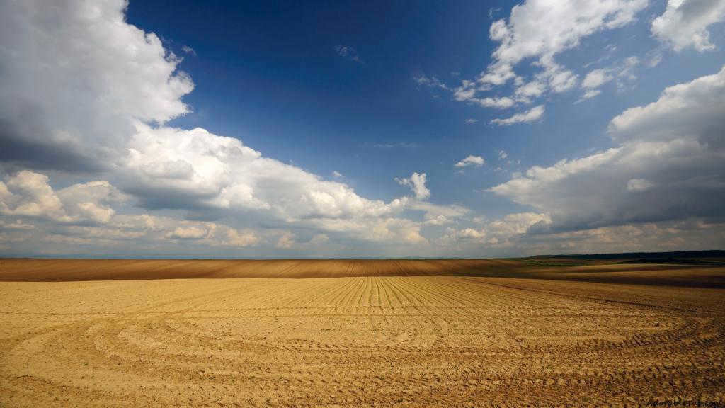 flat terrain