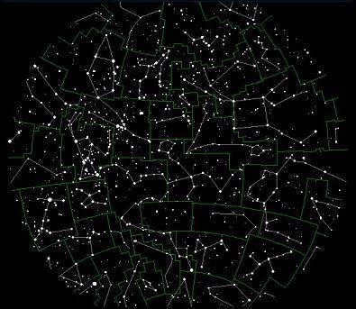 major constellations and star names