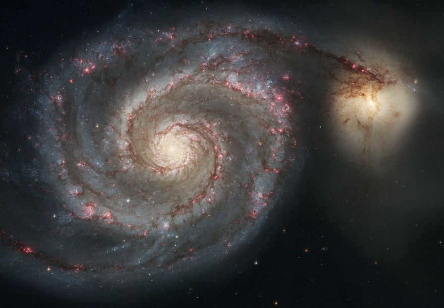 Whirlpool Galaxy or Messier 51