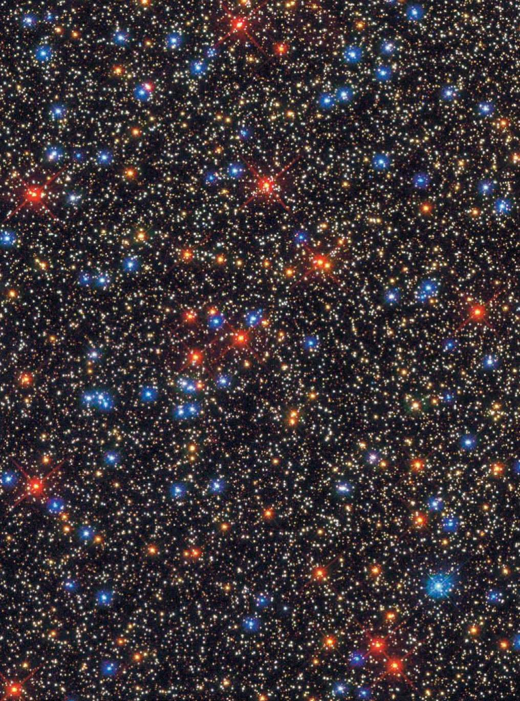 Stars in the Omega Centauri globular cluster