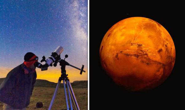 Observation of Mars.
