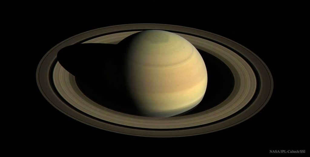 Saturn by Cassini