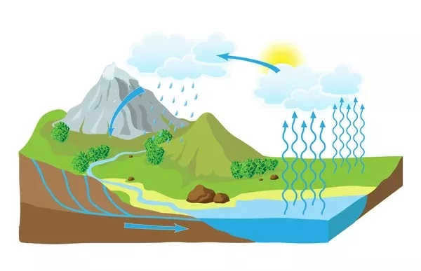 interconnection of the earth's shells