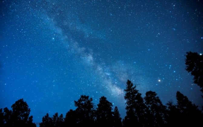 Constellations and stars of the fall sky (September)