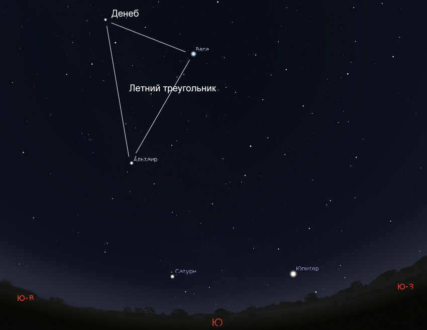 summer starry sky