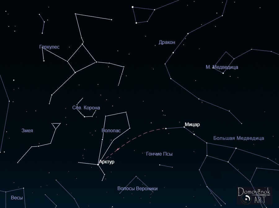 How to find the constellation of Magus and the Northern Crown