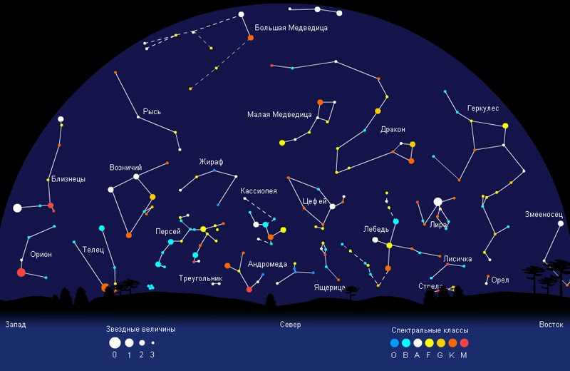 10 entertaining facts about constellations for schoolchildren and preschoolers