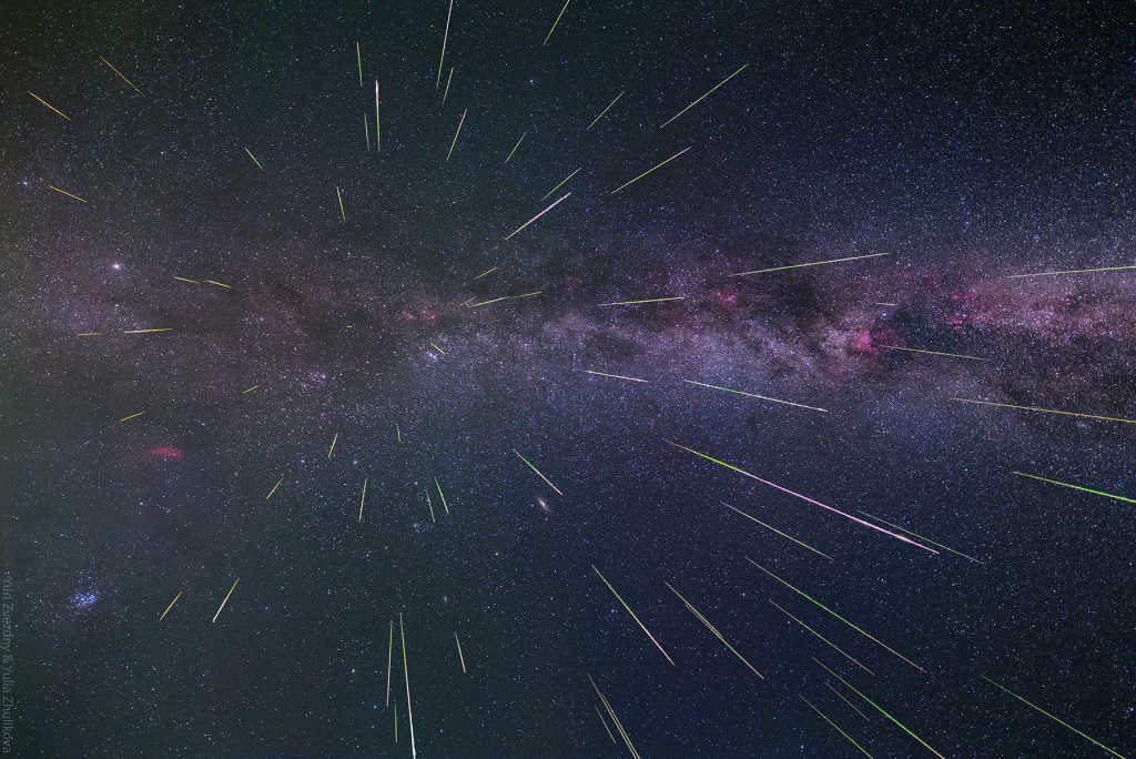 Perseids 2018 Yulia Zhulikova Yuri Zvezdny