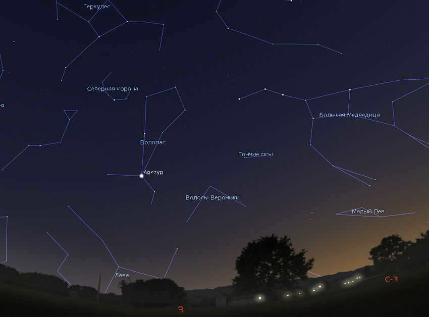 starry skies in august 2019