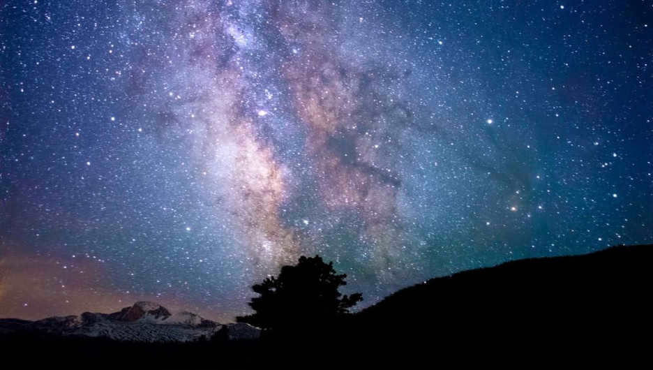 Space. Starry sky.