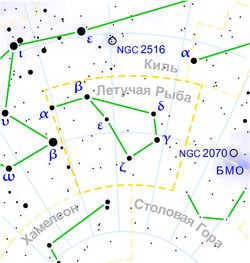 Flying Fish constellation