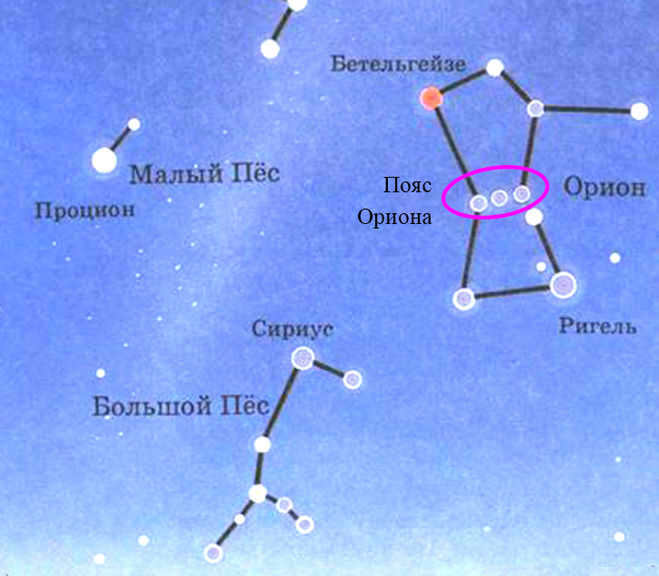 Dogs constellation