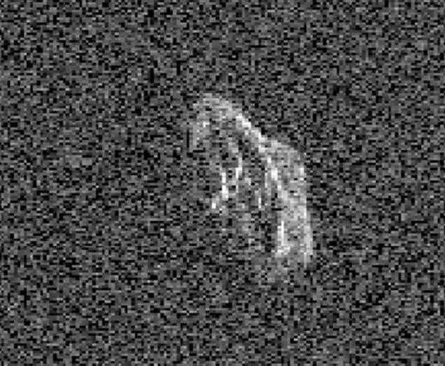 Radar image of asteroid 2011 UW158