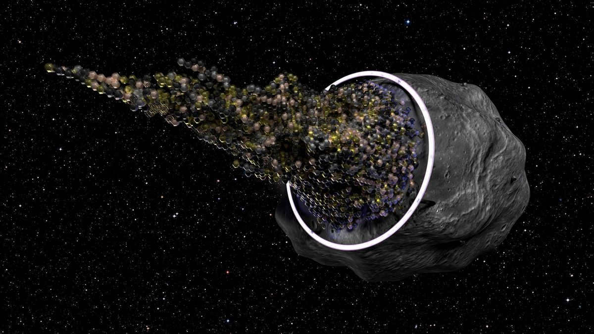 Asteroid for interstellar travel