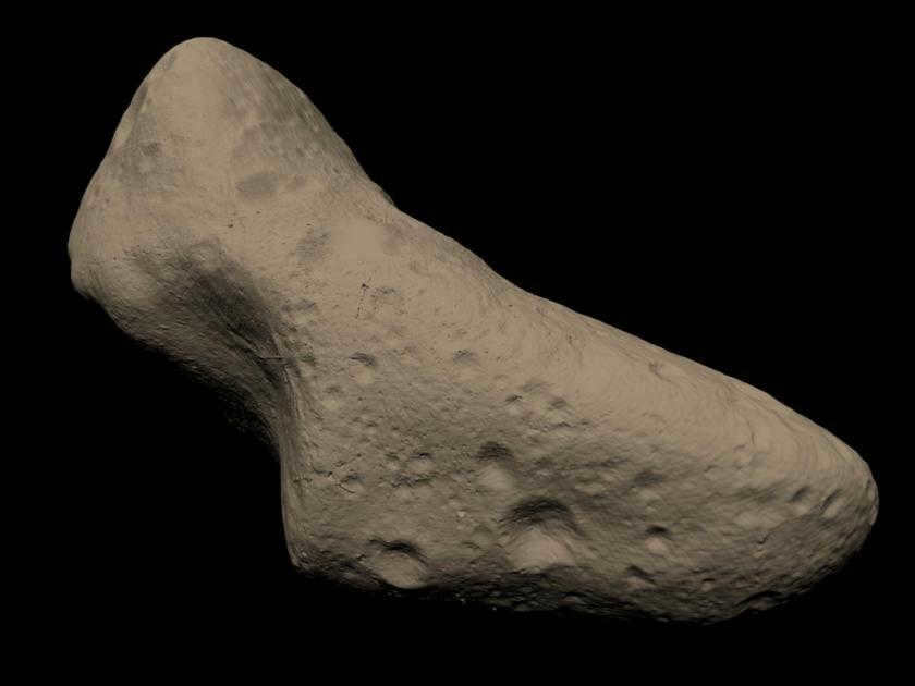 Visualization of asteroid Eros