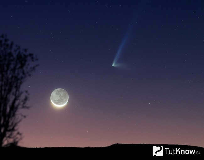 What a comet looks like