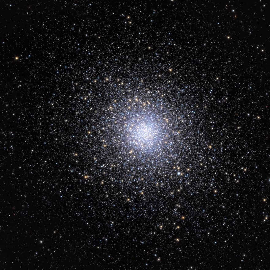 Messier globular cluster 5, imaged with the Orion Astroview 120ST telescope.