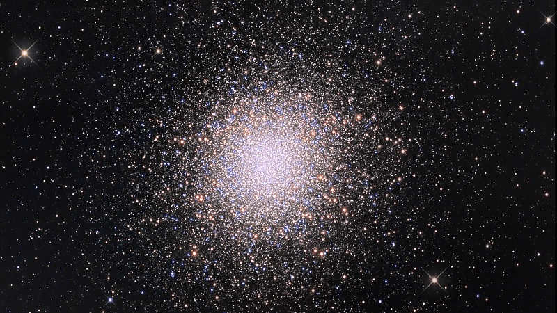Globular cluster of stars