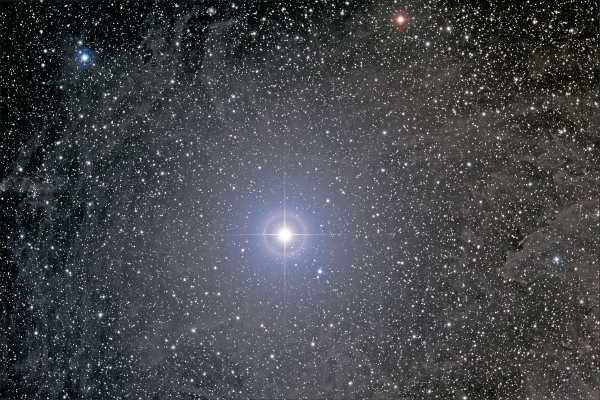 Nebula around Polaris