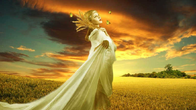 Demeter is the goddess of fertility and agriculture