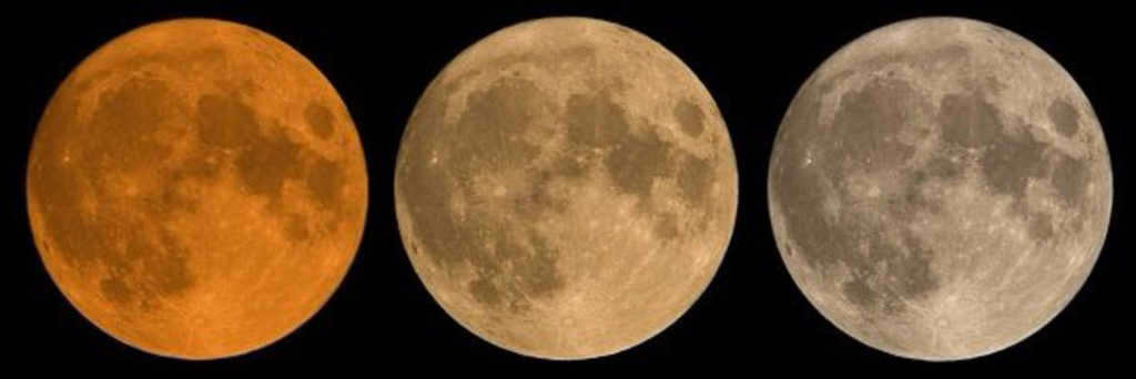Colors of the Moon