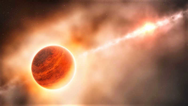 The birth of a new planet