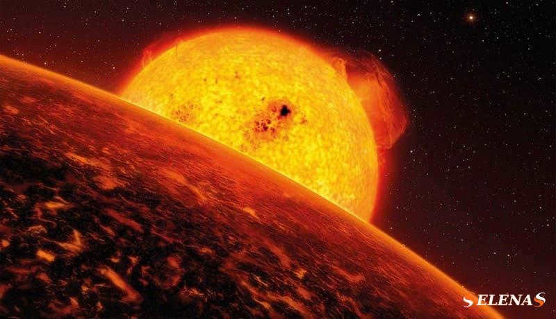 A planet revolves around a star