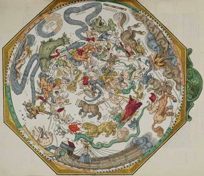 Astronomical globe of 1540