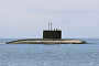 Project 877 Dmitrov submarine at sea