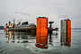 Multipurpose nuclear-powered submarine Bratsk on the transport vessel Transshelf of the Dutch company Doskwise.