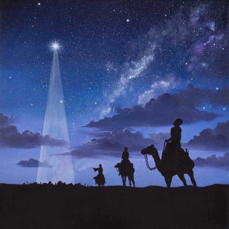 The use of the stars for navigation by wanderers. Source of illustration: