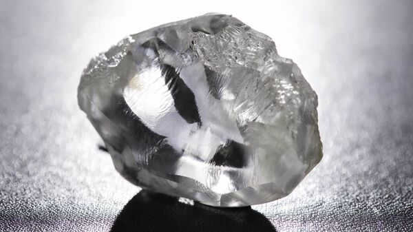 A diamond from the Cullinan mine in South Africa.