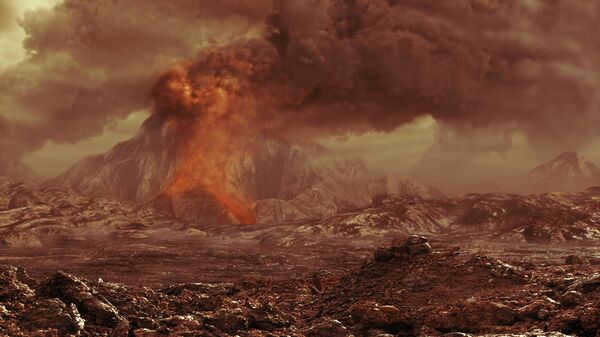 Venus during volcanism