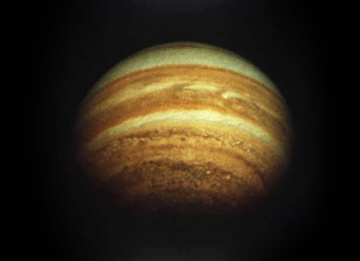 Giove - photo by Pioneer 11, 1979
