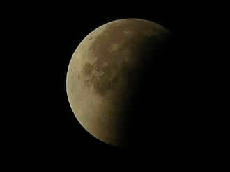 Lunar eclipse.