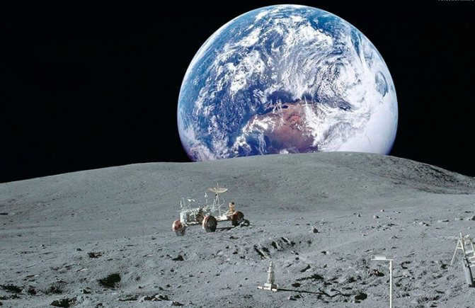 How far is it from the Earth to the Moon