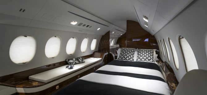 Dassault 7X Interior