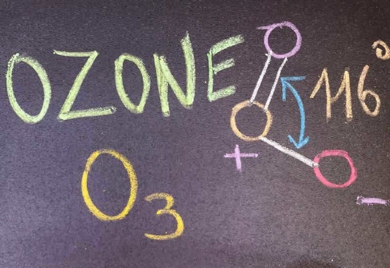 ozone molecule