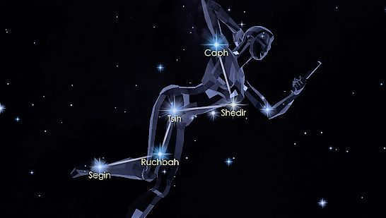 Constellation Cassiopeia