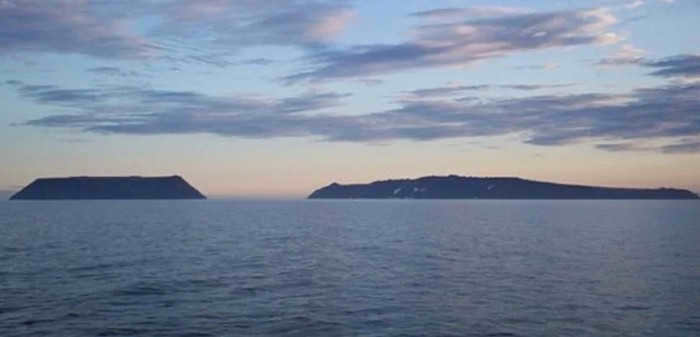 Rothman Island and Krusenstern Island.