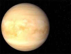 temperature on planet Venus