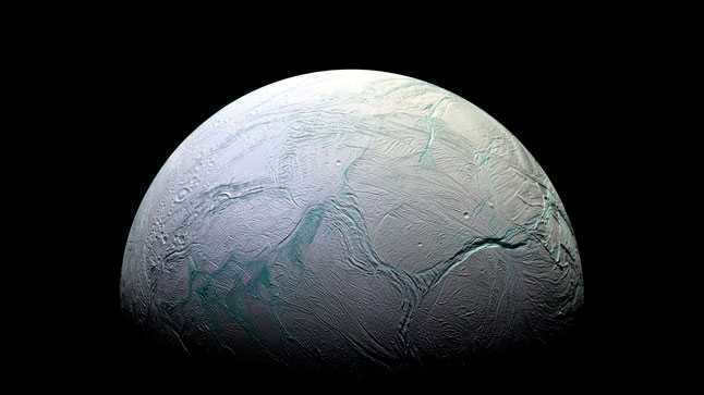 Enceladus, satellite, satellites, Saturn, ice, water, space, photo, NASA, Cassini, NASA, Cassini