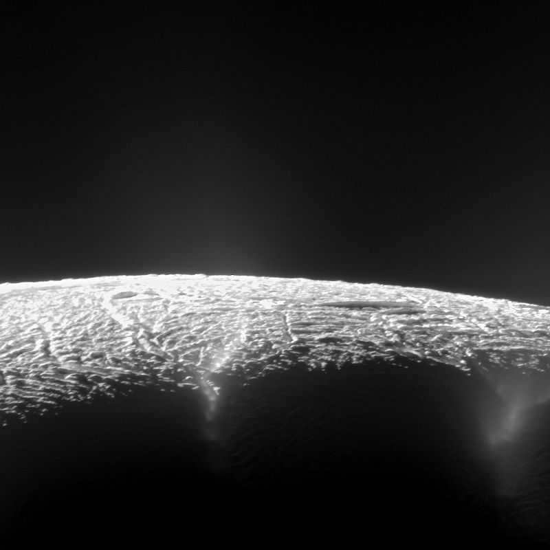Geysers of Enceladus