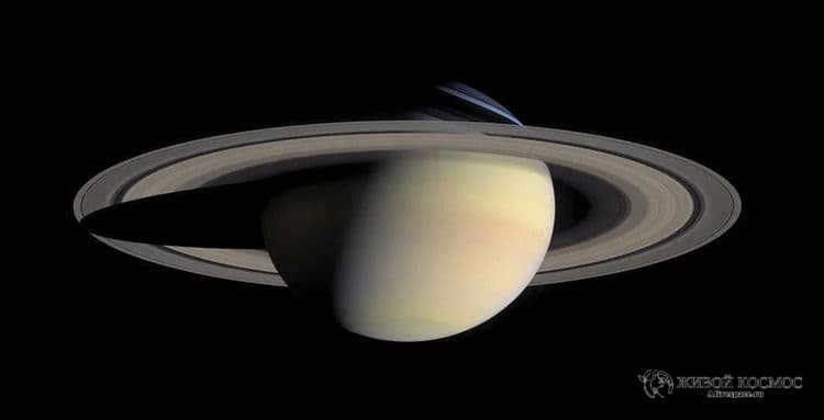 Saturn and its rings