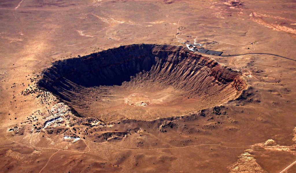 Barringer Crater in Arizona